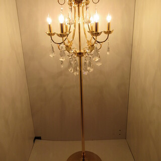 スタンドシャンデリア スタンド シャンデリア フロアスタンドランプ