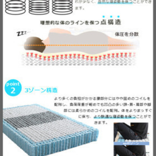 2017年購入 美品マトレスの画像