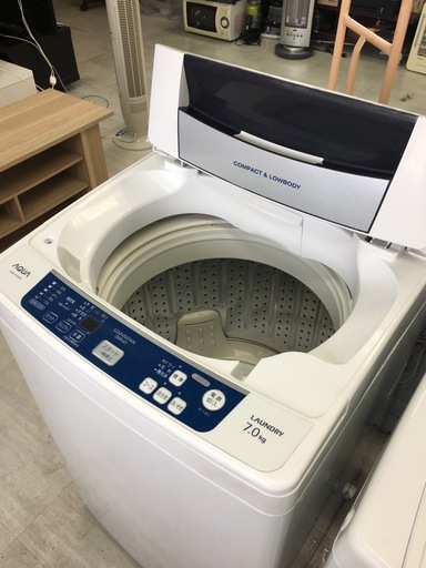 AQUA７.0K洗濯機　2012年製　分解クリーニング済み！！！