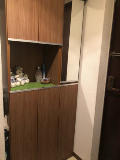 ニトリ ミラー付き シューズボックス 靴箱