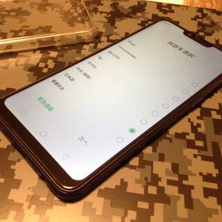 oppo R15 neo simフリースマホ　中古美品