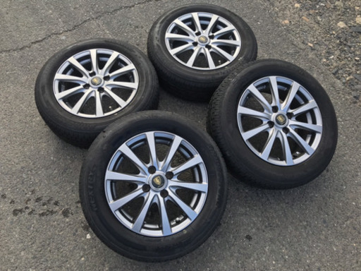 SALE！社外ホイール4本セット バリ山 ブリヂストン 175/65R14 NEXTRY 2013年製 14X5.5J ET38 4X