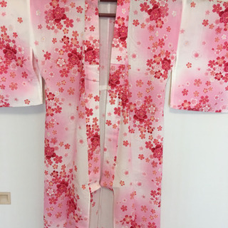 浴衣 桜 ピンク