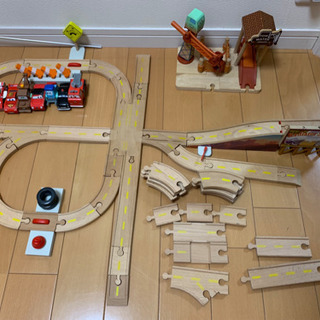 【お取引中】カーズ レース 木製 ブリオセット