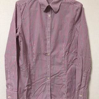 UNIQLOストライプ長袖シャツ【美品】