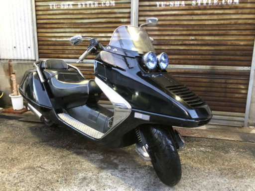 フュージョンX 実働！セル1発！ローダウンカスタム！低走行28975km！バッテリー新品！