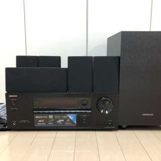 ONKYO 5.1chシアターシステム【9/8に引き取りに来てい...