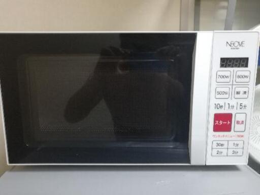 2017年製　aiwa 電子レンジ　NGM720A