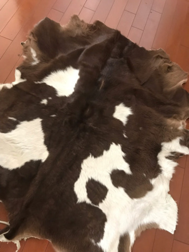 新品ハラコ敷物2点