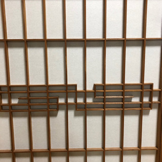 玄関先 飾り障子の画像