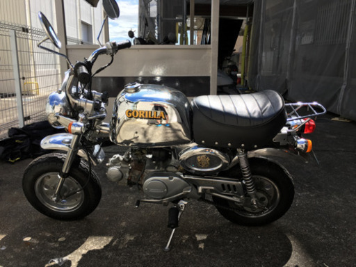 21日〜23日限定‼︎2万円引きセール ホンダ 初代メッキゴリラ車体