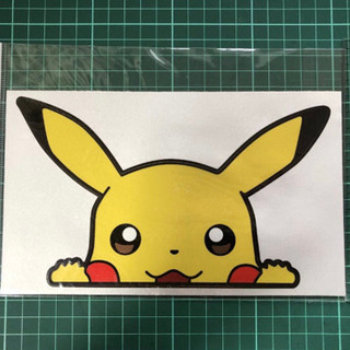 ポケモン ピカチュウ ステッカー 防水 海外製