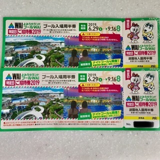 【お値下げしました】【急募】よみうりランド プール券 プールWai
