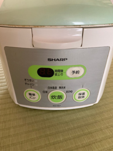 3合炊き 炊飯器 シャープ