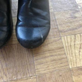 値下げ！　子供 黒 ブーツ 21センチの画像