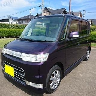 【成約済み】人気のタントカスタムＸ 車検2年付 純正エアロ・純正...