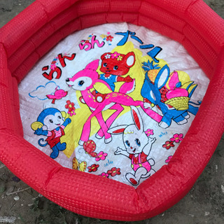 子ども用ビニールプールの画像