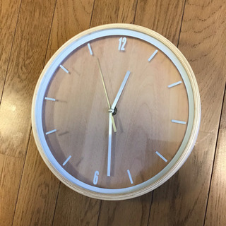 木製壁掛け時計