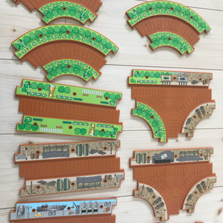 【お取引中】トーマスの自分でつなげる列車おもちゃの画像