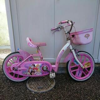ディズニープリンセス 16インチ 子供用自転車 女の子