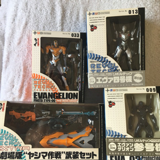 リボルテック エヴァンゲリオン 4体まとめ売り！海洋堂