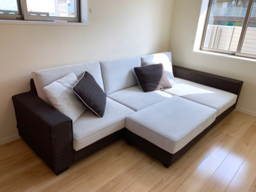 3人掛けソファー カウチソファー アルモニア