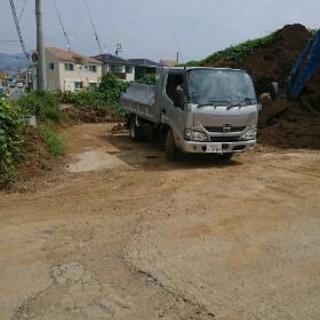 土、譲ります。庭土、残土、庭。の画像