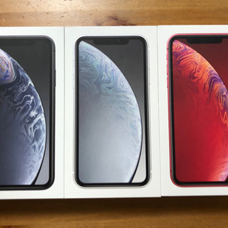 iPhone XR au 64g SIMロック解除済み 新品未使用