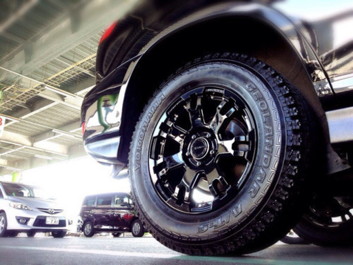 17インチ5穴 4本セットデイトナ RAYS FDX-F7 タイヤ付き