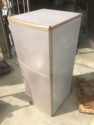 中古相場 16800円 モリタ 140L 2ドア冷蔵庫 MORITA MR-F140D-S