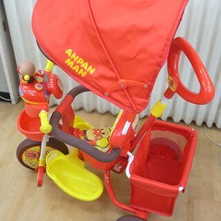 エム　アンド　エム　アンパンマン　三輪車　赤　【モノ市場知立店】　134の画像