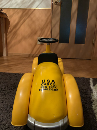 乗用玩具 yellow cab TAXI