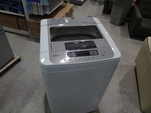モノ市場 東海店　LG　洗濯機　WF-C55SW　5.5kg　2011年製　130