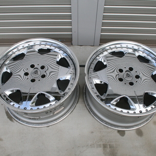 ～SOLD!～【中古品】ホイール  オートクチュール 20インチ  2本セット 20ｘ9.5 +38 5-114.3