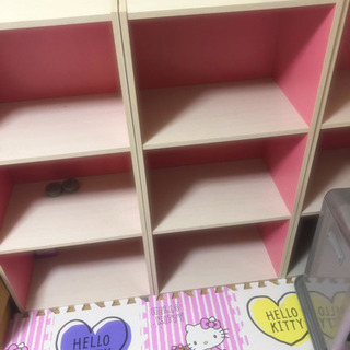 カラーボックス ピンク