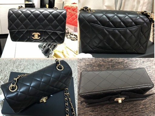 【新品・未使用】シャネル ミニ フラップバッグ(ゴールド金具！)