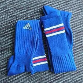 💴⤵adidasサッカーソックス2足組