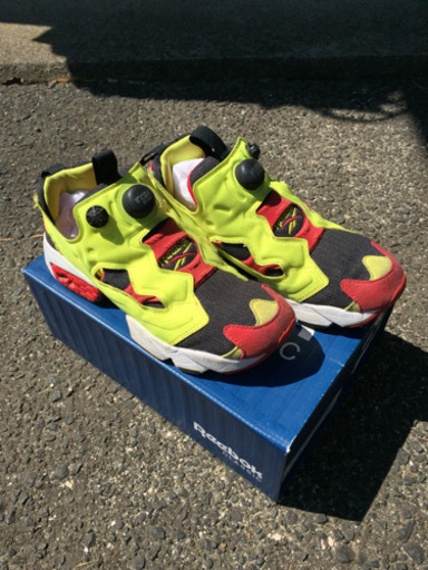 【24.0㎝】Reebok INSTAPUMP FURY シトロン 復刻版