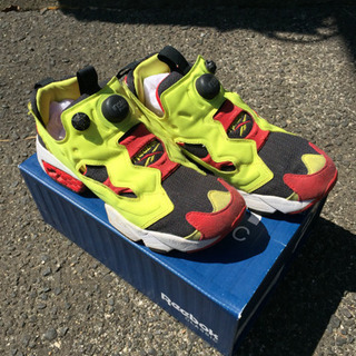 24.0㎝】Reebok INSTAPUMP FURY シトロン 復刻版