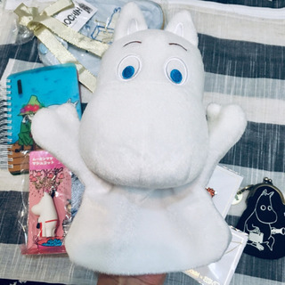 ムーミングッズ9点 ポーチ・アクセサリー・ぬいぐるみパペット・ノートなどの画像