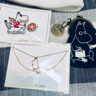 ムーミングッズ9点 ポーチ・アクセサリー・ぬいぐるみパペット・ノートなどの画像