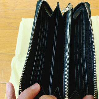 ★決まりました★値下げ中9万円→7万5千円★ ■定価10万程度 【LOUIS VUITTON】ジッピーウォレット長財布 ノワールブラック（新品未使用）の画像