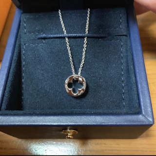 ★決まりました★■定価27万程度 【LOUIS VUITTON】ルイヴィトン パンダンティフ アンプラント ホワイトゴールド 40センチ（新品未使用）の画像