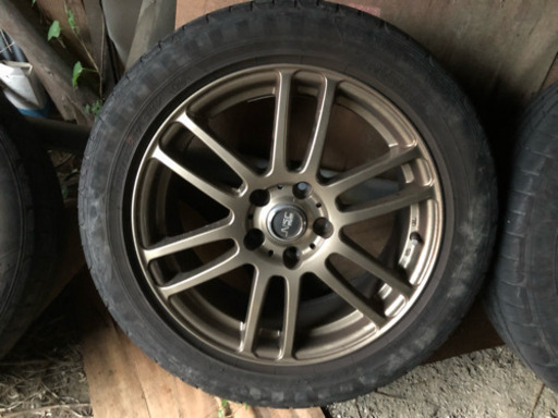 最終値下!!美品!!17インチタイヤホイールセット215/55/R17