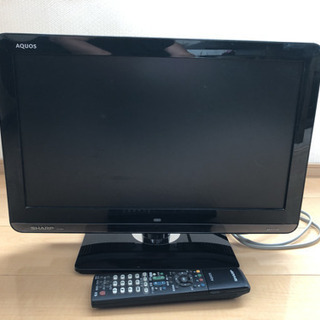 液晶カラーテレビ  19V  SHARP AQUOS