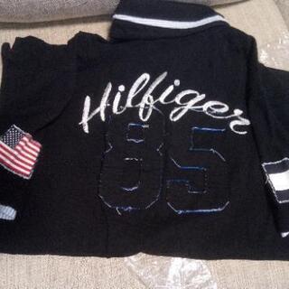 3激安❗美品❗TOMMY HILFIGER85バック刺繍ダメージ...