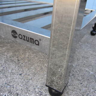 ステンレス作業台　厨房作業台　すのこつき　Ｗ1200の画像