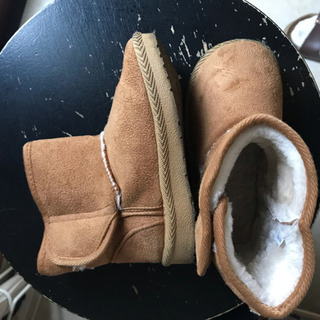15㎝ ムートン風ブーツ サンダル