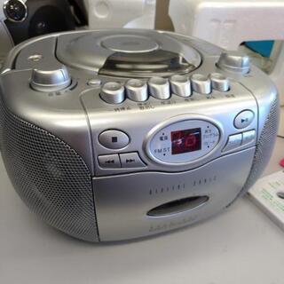 CDラジオカセットレコーダー　訳有