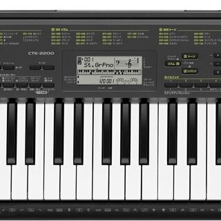 【新品同様】CASIOキーボードCTK-2200（61鍵）